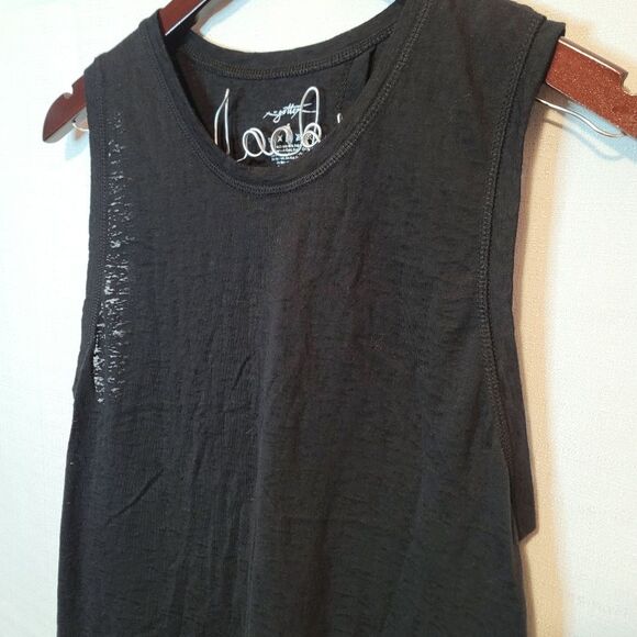 X by Gottex Black Sleeveless Athletic Top Back Knot Size Small - Picture 2 of 8